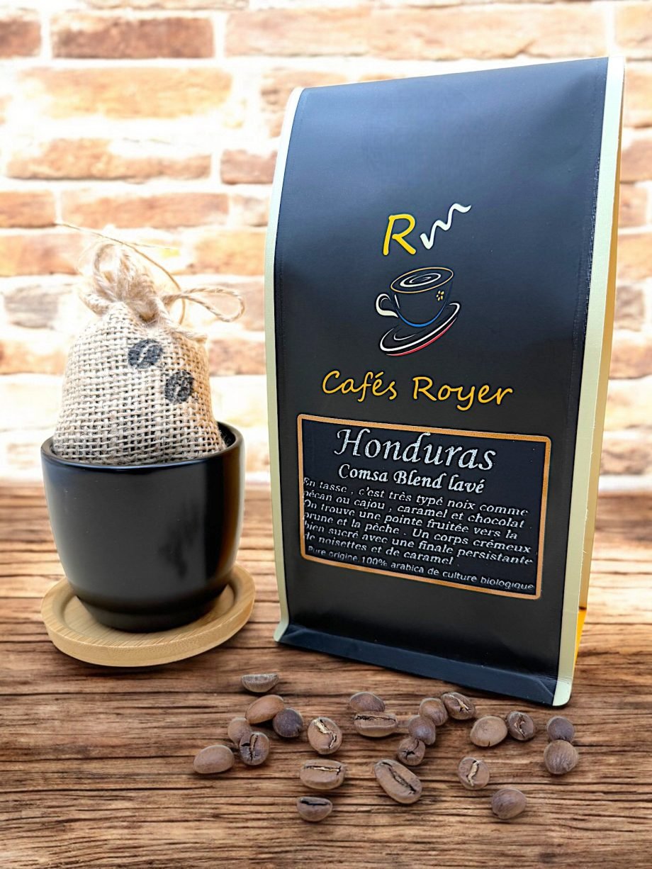 Honduras Comsa Blend : Séchage grains lavés