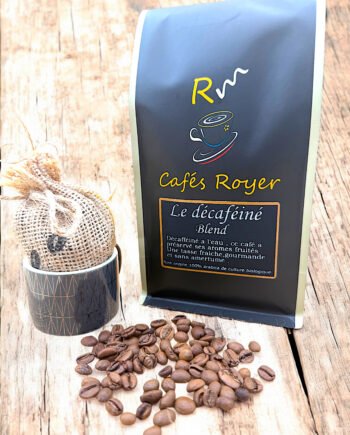 Décaféiné a l'eau , mélange Inde-Mexique