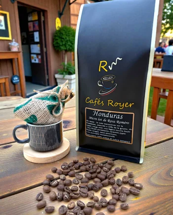 Honduras signature de Rosa Roméro café séché cerises entières au soleil